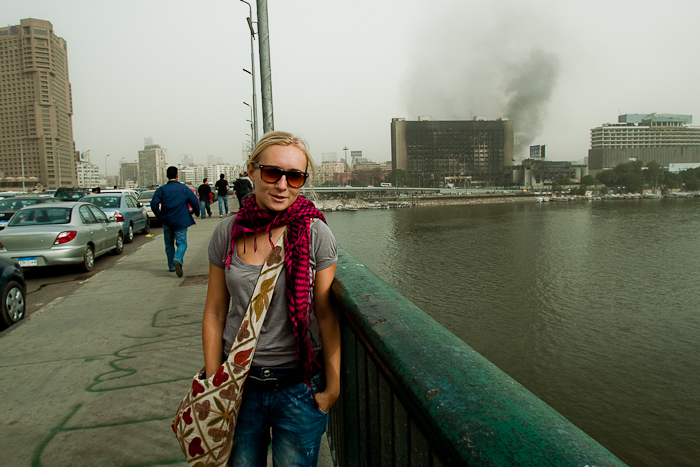 We are on the streets next day after